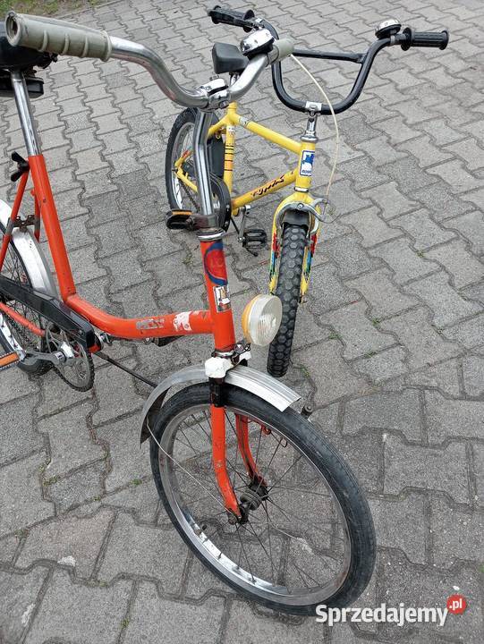 Rowery PRL Romet BMX 95 r Romet Gil 78 r