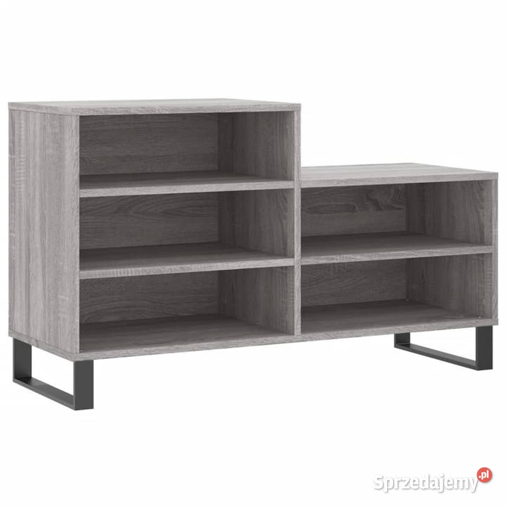 Szafka na buty szary dąb sonoma 102x36x60 Warszawa