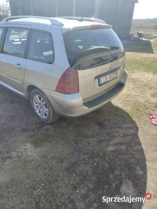 Zadbany Peugeot 307sw nieuszkodzony Łęczna