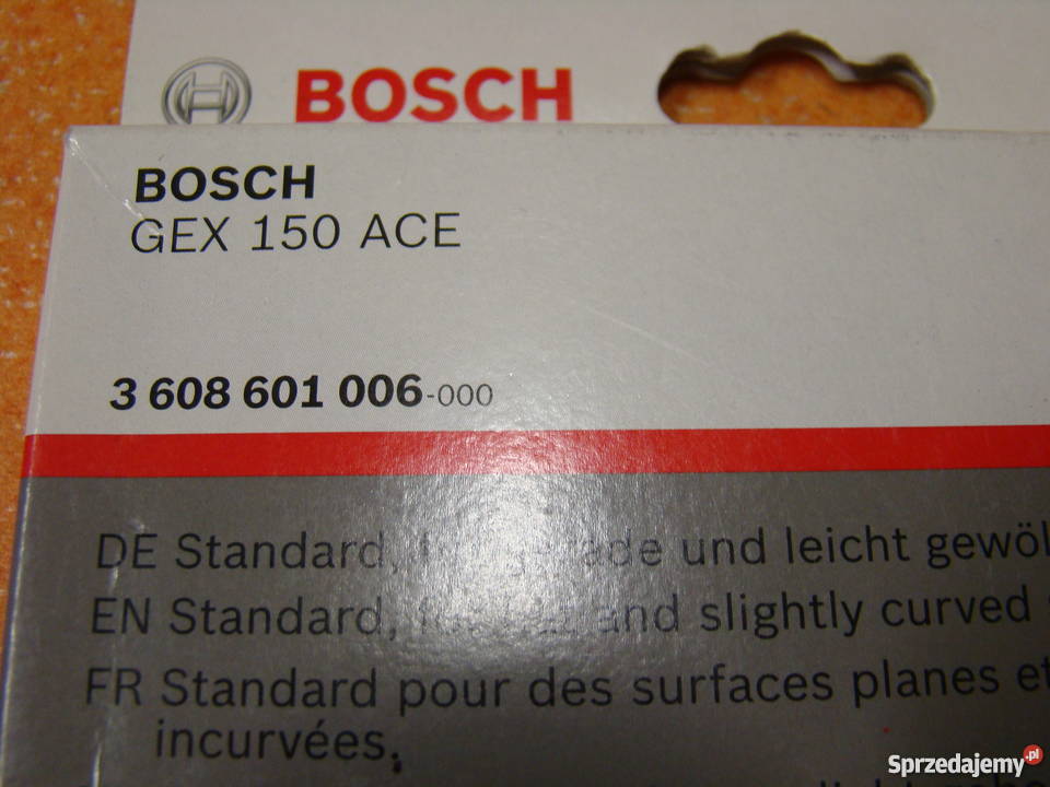 Dysk szlifierski BOSCH D 150 mm średni GEX śląskie Bielsko-Biała