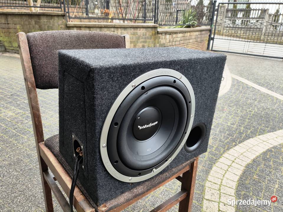 Skrzynia basowa bassowa tuba subwoofer Rockford Elektronika śląskie