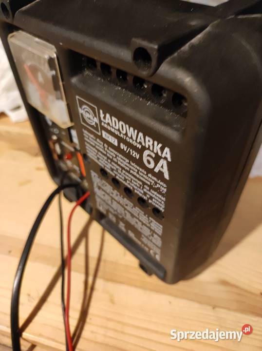 Ładowarka akumulatorów prostownik 6V 12V6A Lubliniec