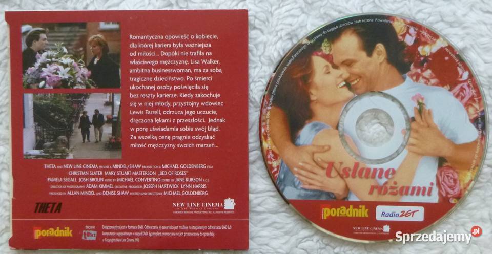 Film DVD Usłane różami romans Warszawa