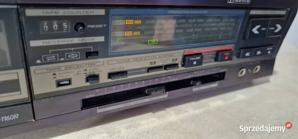 Magnetofon cassette deck CT 1160R CT1160R Międzychód sprzedam