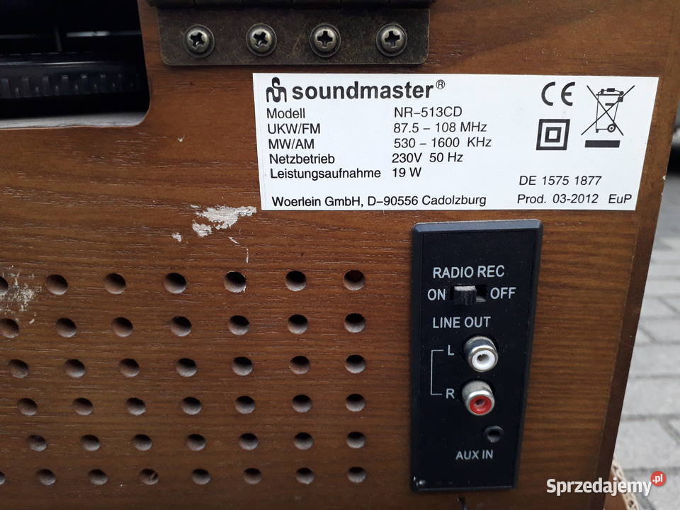 SOUNDMASTER 513A NOSTALGIA MUSIC CENTER Warszawa