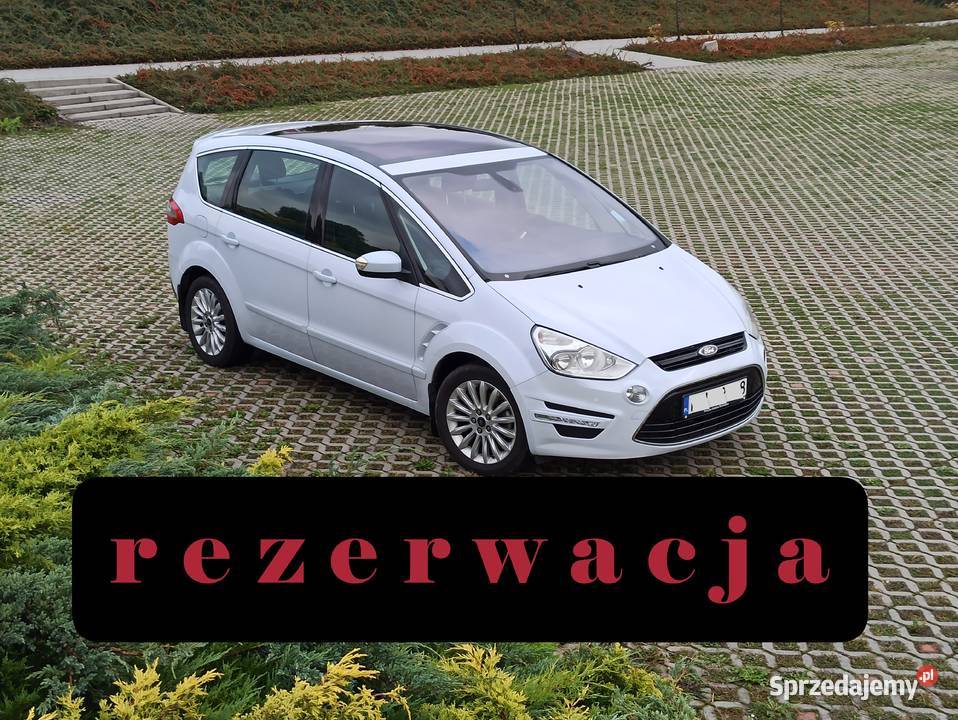 Ford S 20 TDCi 140 Titanium Automat POLSKA 1wł elektrochrom. lusterko wst. Nowy Targ