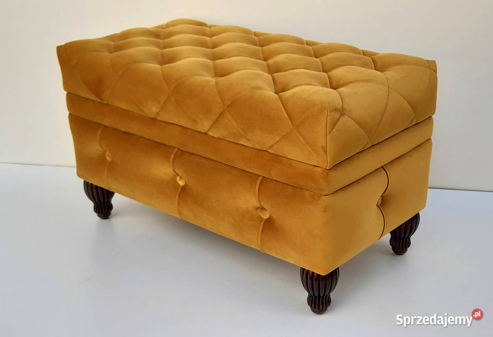 PUFA Victoria PUF ŁAWKA SKRZYNIA PIKOWANA 80cm