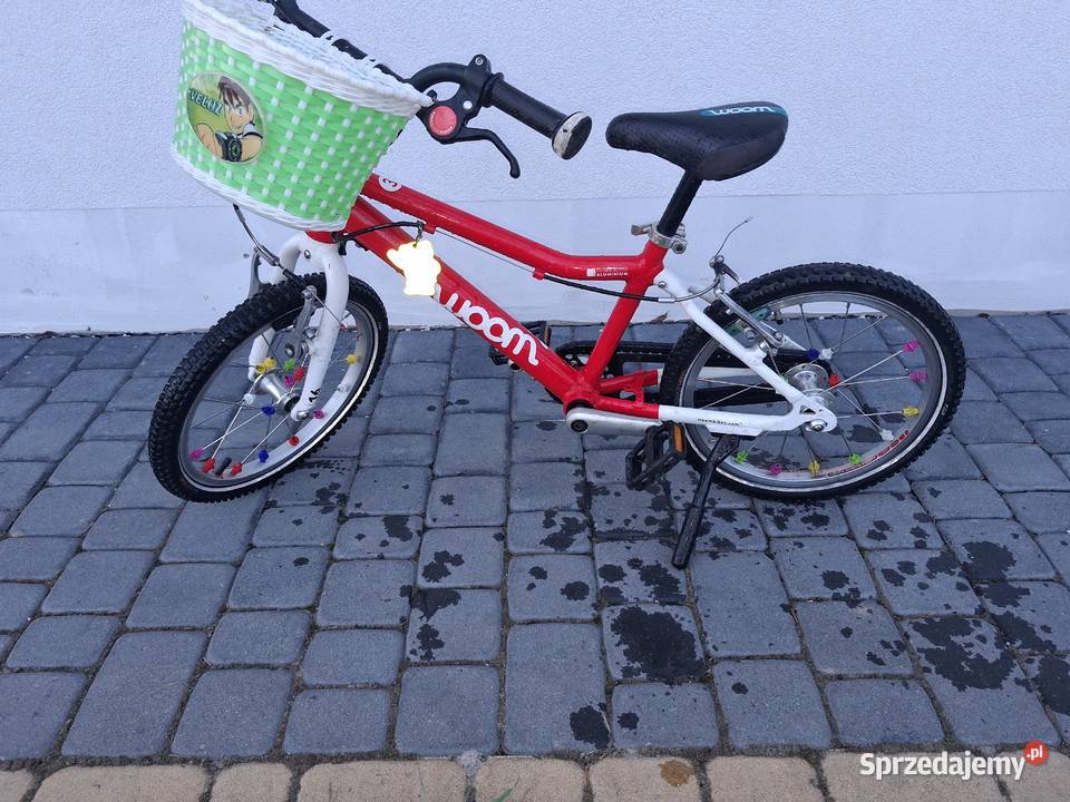 Rower Woom3 zadbany oryginalna nóżka osloba na