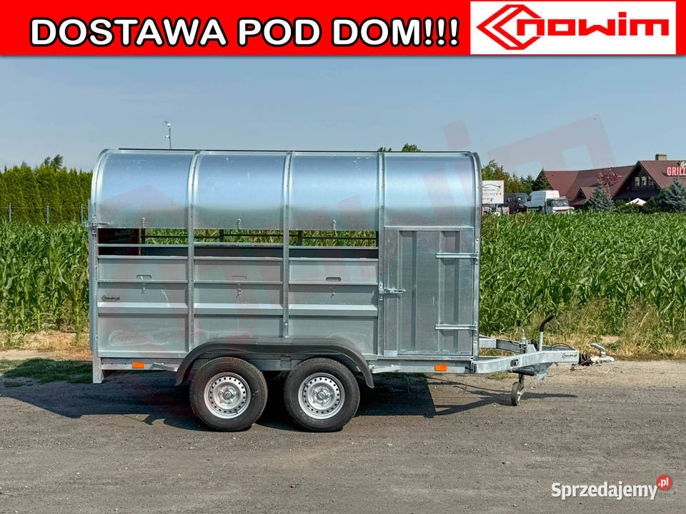 Przyczepa do transportu zwierząt hodowców owiec