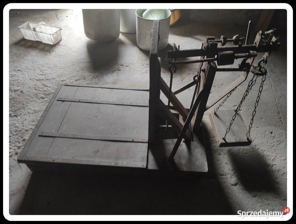 Waga dziesiętna rolnicza szalkowa do 200 Pozostałe Płock