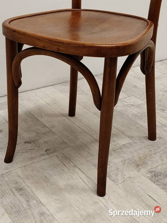 krzesło krzesła Thonet stare gięty buk komplet 8 łódzkie Radomsko sprzedam
