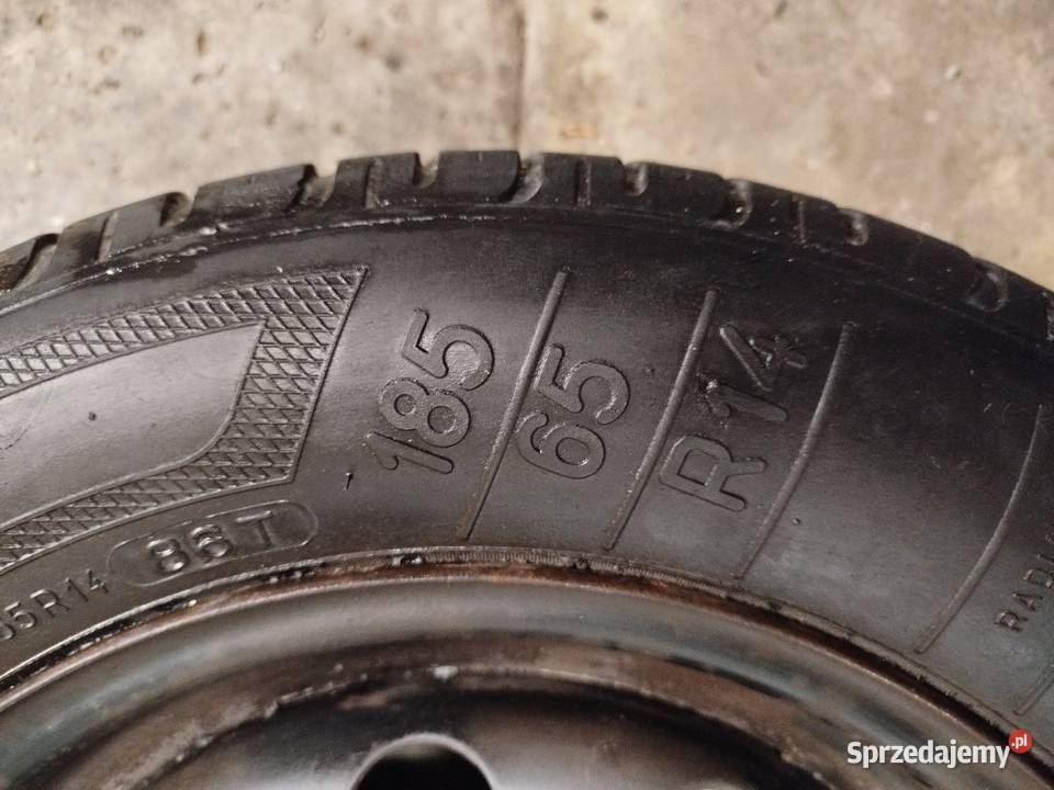 18565R14 4xFelgi Koła Stalowe z OponamiLetnie Zamość