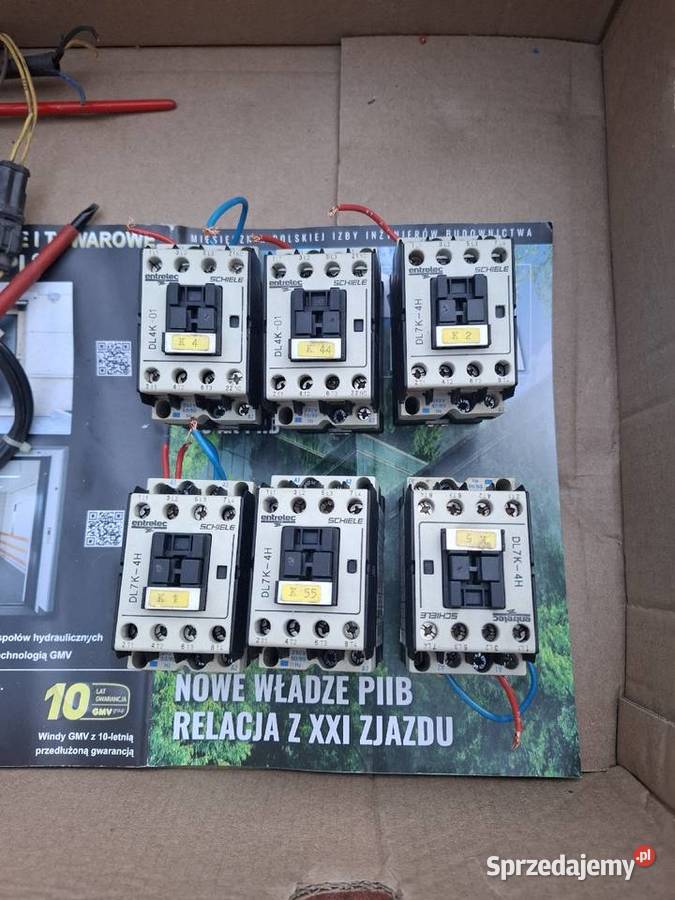 Styczniki 20A I 32A na szyne TH używane Lublin