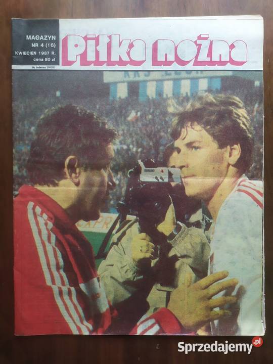 Piłka Nożna Magazyn rocznik 1987 kompletny Czasopisma Łódź