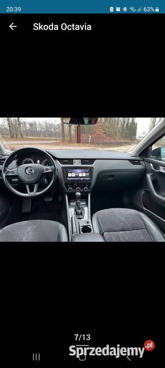 Skoda Octavia III FL 2017r 20 TDI DSG Łódź