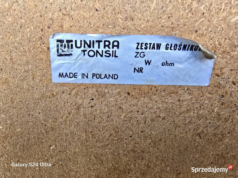 unitra tonsil zgc30 30w 4ohm małe altus Chełm Śląski