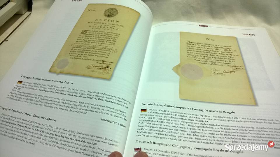 katalog aukcyjny papierów wartościowych 5056 Warszawa