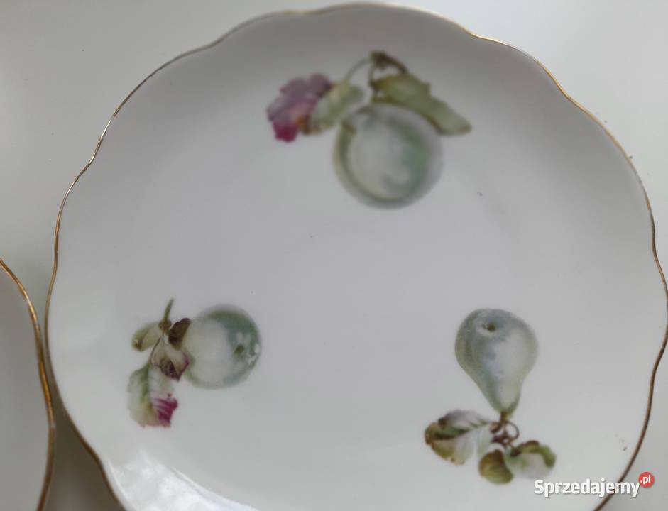 Talerze 2 Fabryka Porcelany Porslinsfabrik Antyki, Sztuka, Kolekcje pomorskie Gdańsk