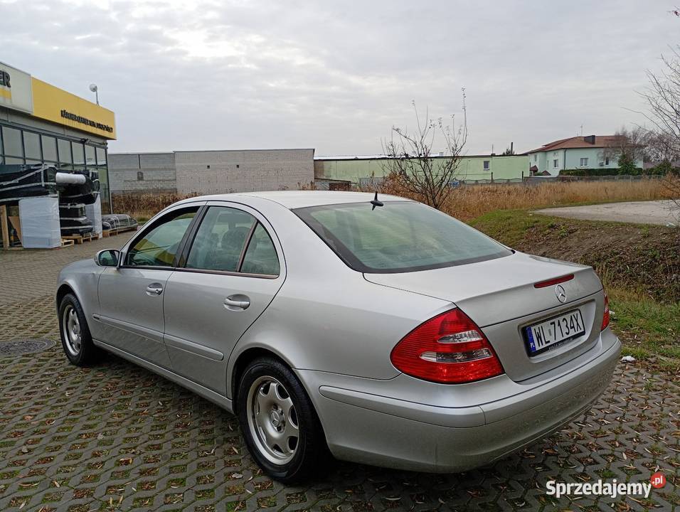 Mercedes Eklasa super stan 26 v6 w211 Piaseczno