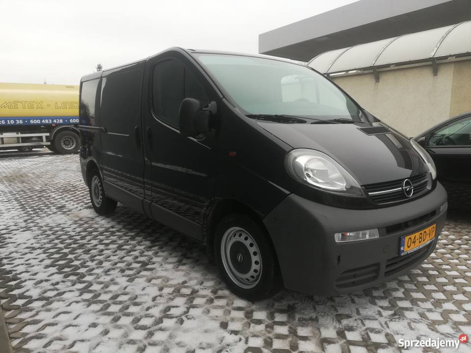 Opel VIVARO 19 CDTI Gotowy do Rejestracji i czarny Leszno