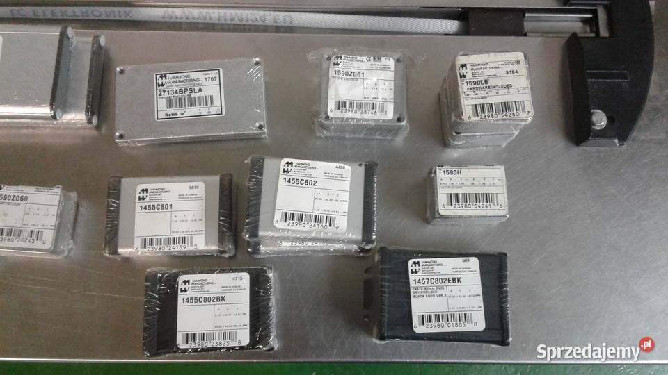 Obudowy Hammond różne wymiary Pozostałe Warszawa