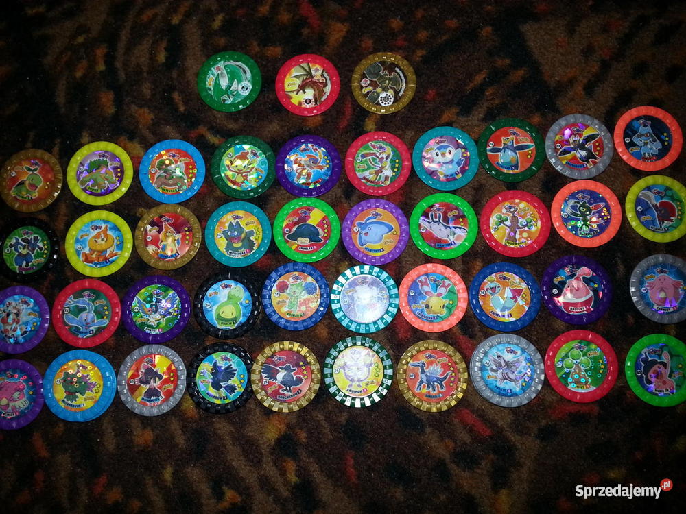 Kapsle pokemon ROCKS z chetos cała kolekcja3 ka opolskie Krapkowice sprzedam