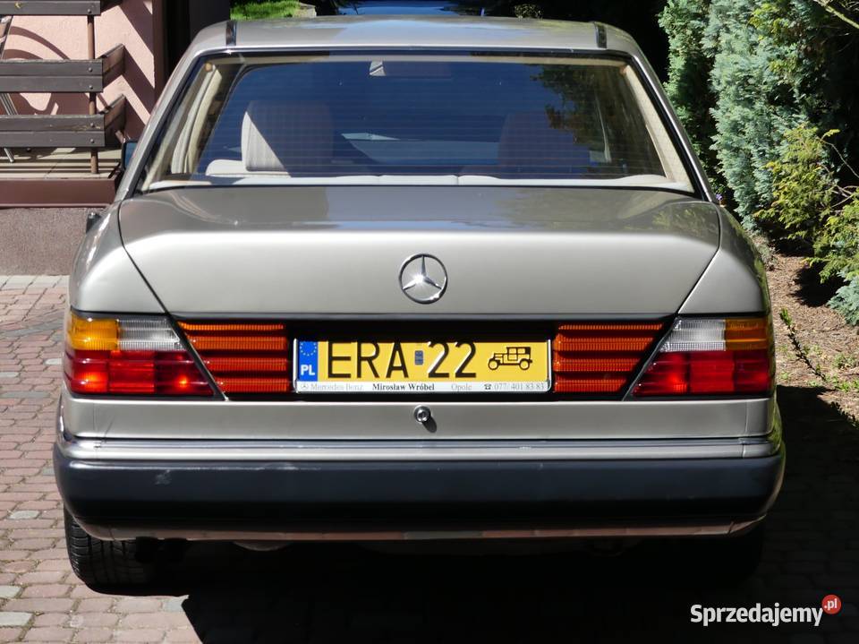 W124 świetny stan 10 lat w jednych rękach zero łódzkie