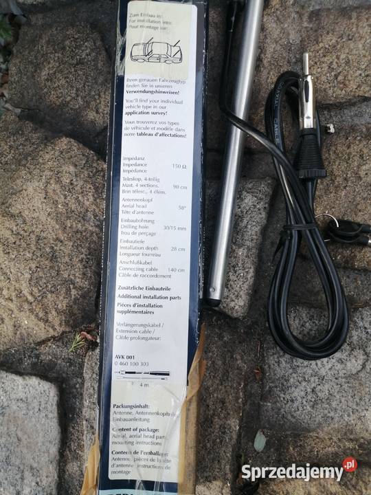 VW t3 garbus antena teleskopowa nowa Oława