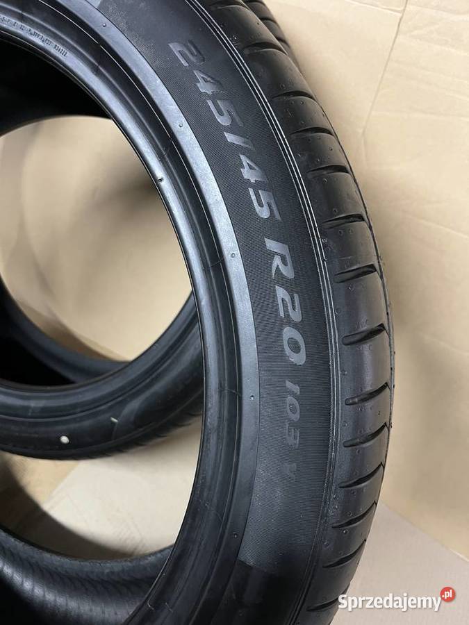 Opona letnia 2x Pirelli P Zero 24545R20 103 V lato Samochodowe Gostyń