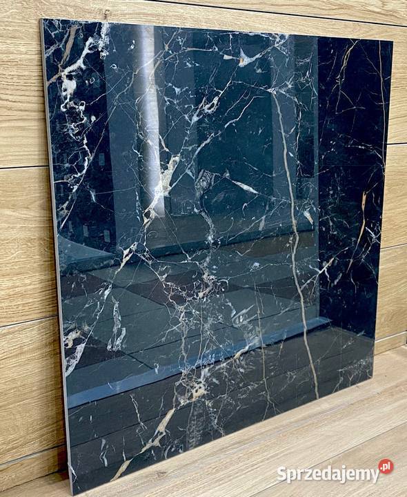 CZARNY MARMUR POLEROWANY 60x60 gres WYSOKI łódzkie Łask