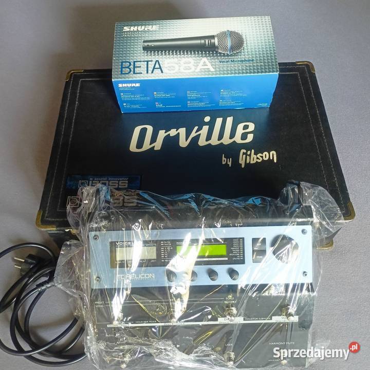 Zestaw TC HELICON VOICE LIVE 1 mikrofon SHURE Ropczyce