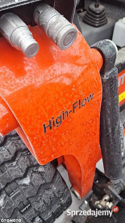 Ładowarka burtowa na gąsienicach Manitou 1650 RT Dźwigi, podnośniki Strzeszkowice Duże