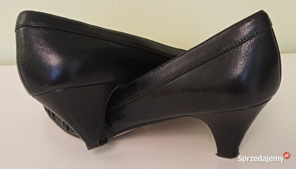 Buty na obcasie ze skóry ALDO 38 Łódź