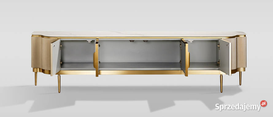 Komoda RTV złota Champion Glamour Premium Nowy Sącz