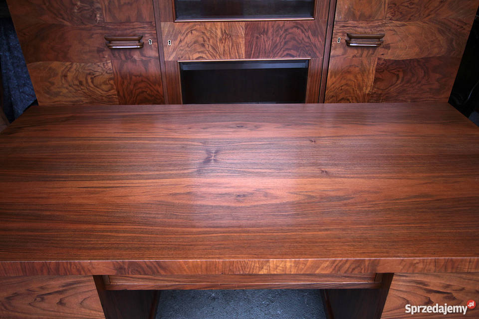Ekskluzywny komplet gabinetowy ART DECO z 1930 r Wrocław sprzedam
