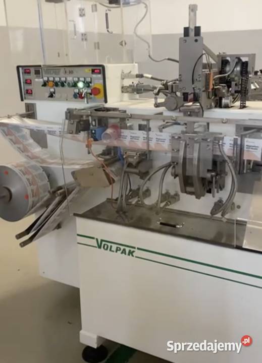 Saszetkarka do mokrych chusteczek Volpak Produkcja Poznań