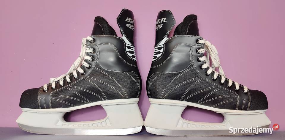 Łyżwy BAUER Supreme Pantera hokejowe 445 9R 277 Łyżwiarstwo i hokej Jasień