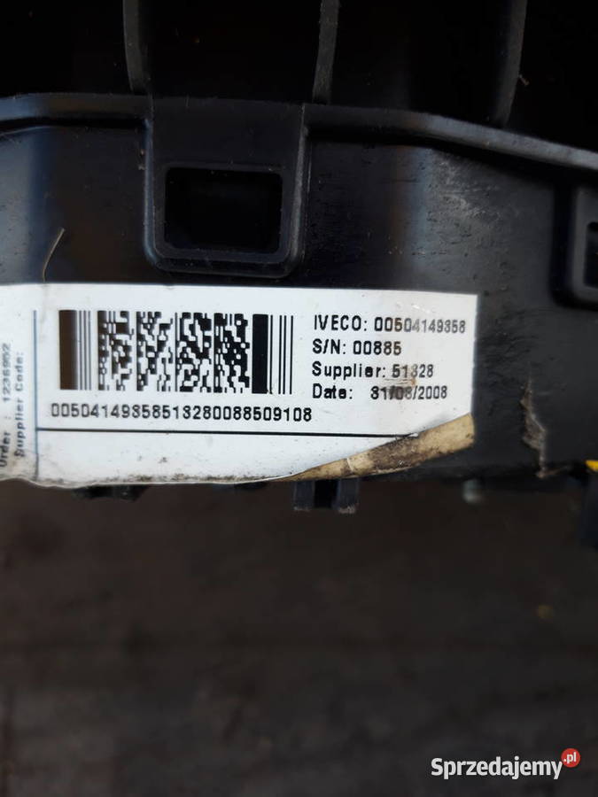 Iveco Daily air bag 504149358 dostawcze Gorzów Wielkopolski sprzedam