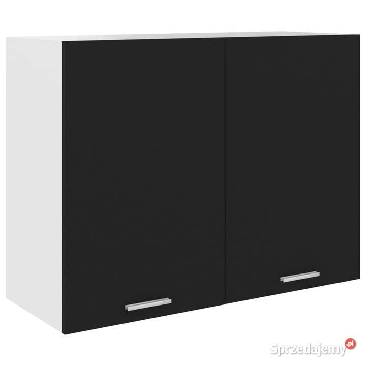 Szafka wisząca czarna 80x31x60 materiał Warszawa sprzedam