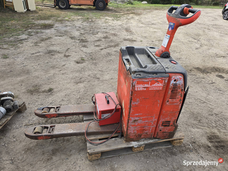 Wózek widłowy elektryczny LINDE udźwig 3 t 2015 Mława
