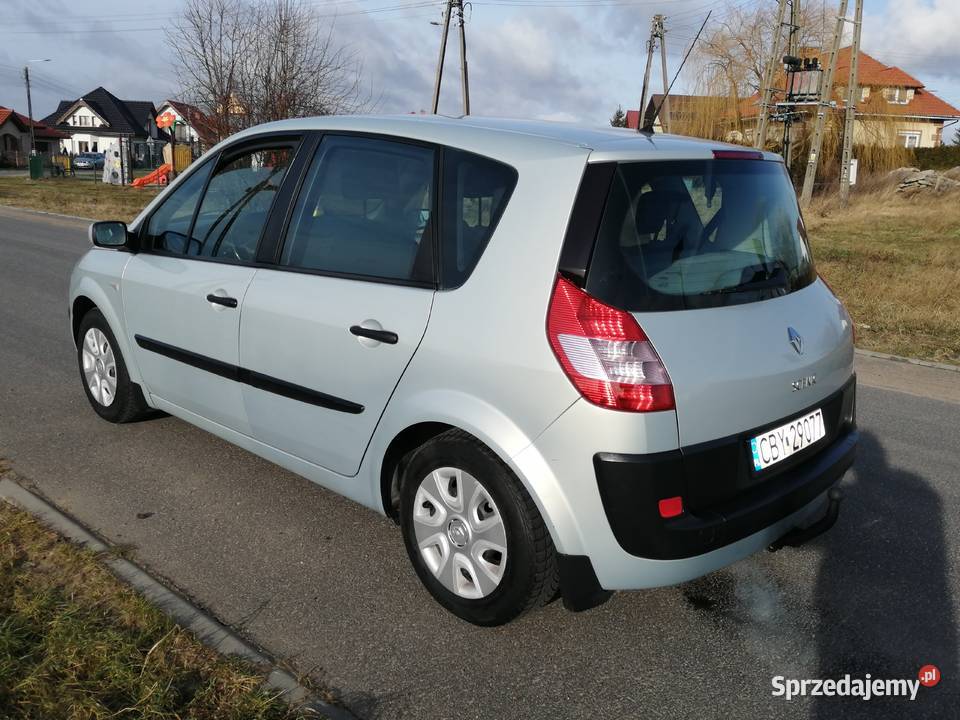 Renault scenic 2 2004 16 benzyna isofix klima 2 kujawsko-pomorskie Chełmno