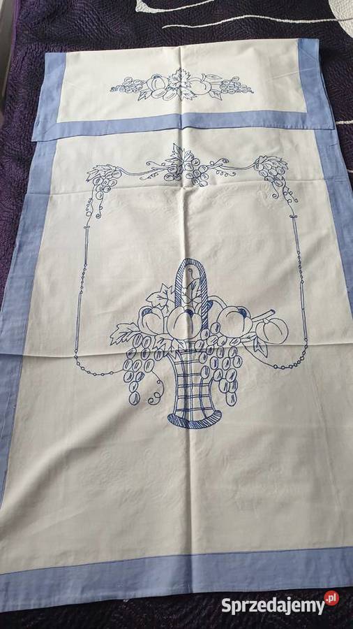 Stare tkaniny ozdobne haftowane do przedwojennej Poznań