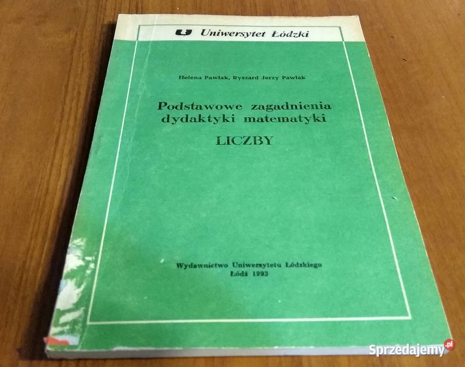 Podstawowe zagadnienia dydaktyki matematyki Gdańsk sprzedam