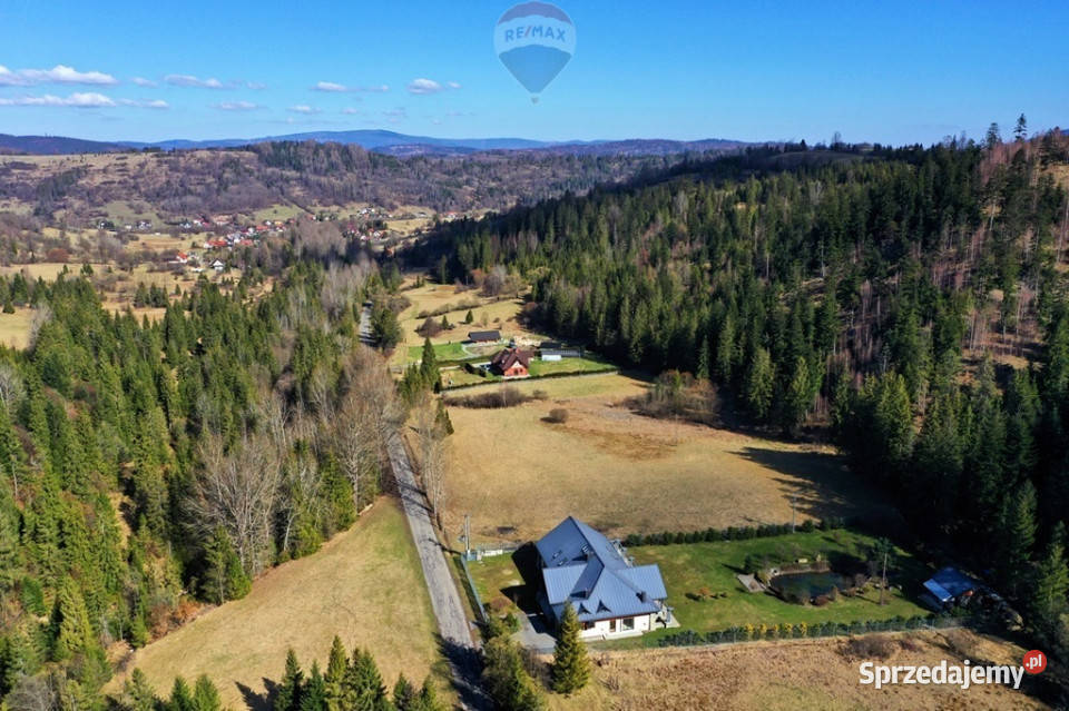 Działka budowlano rolna w Rycerce Górnej śląskie Rycerka Górna sprzedam