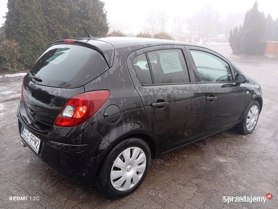 Opel Corsa 2011 14 Benzyna 5drzwiowy Łódź
