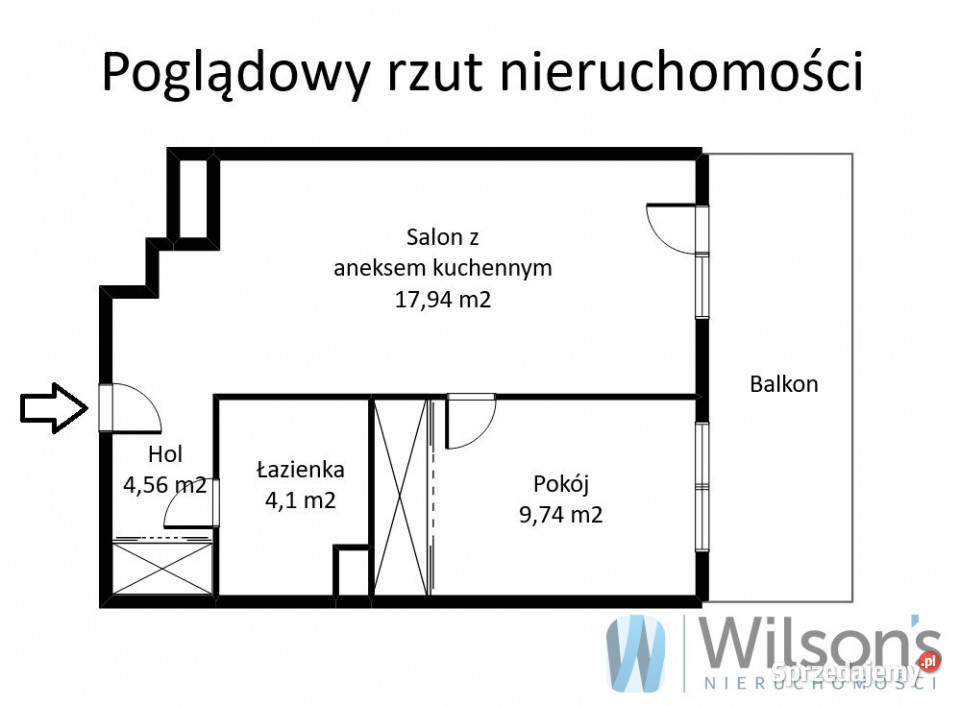 sprzedaży mieszkania 365m2 2 pokoje Warszawa