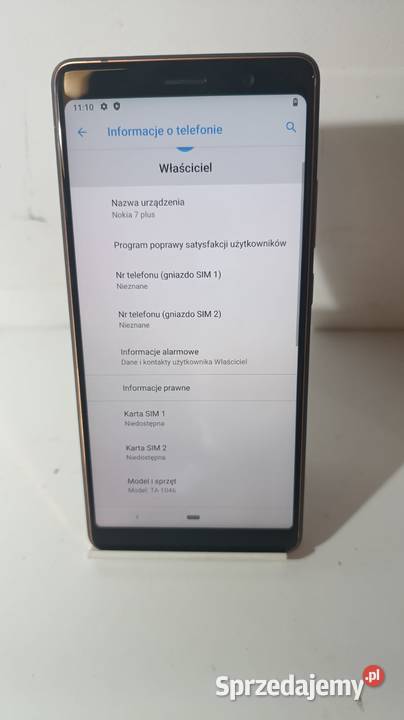 Smartfon NOKIA 7 Plus 464GB Sony Telefony i Akcesoria Katowice