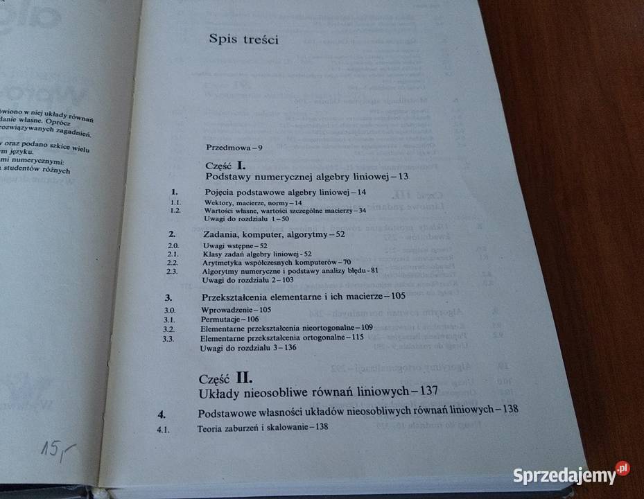 Numeryczna algebra liniowa wprowadzenie do Gdańsk