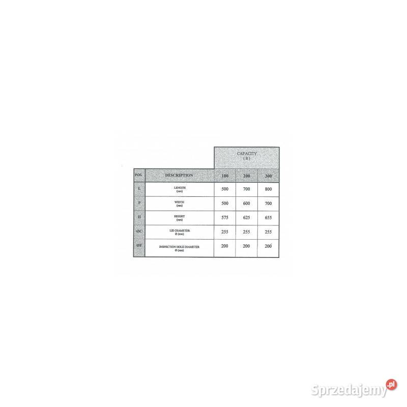 Zbiornik 300 litrów kostka ELBI woda deszczówka