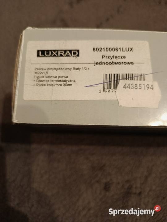 LuxradSzloser zestaw podlaczeniowy Inowrocław